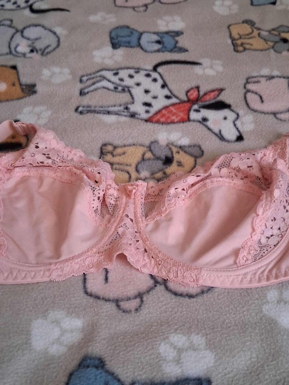 NEW PINK LACE BRA